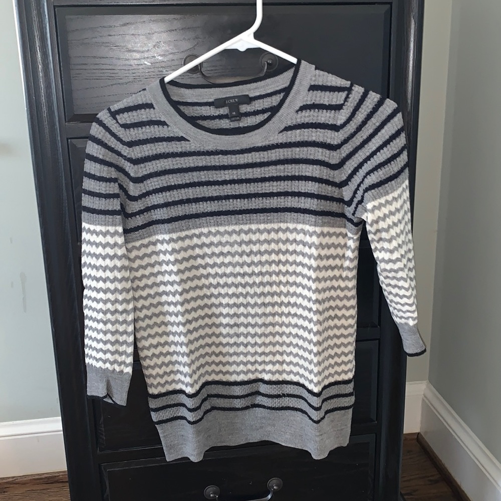 J.Crew women’s striped sweater